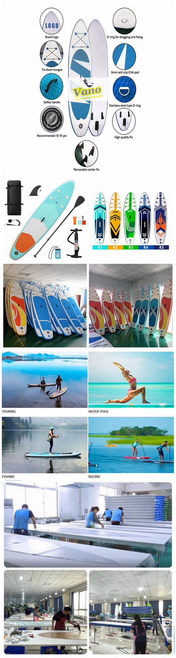 Inflatable Stand Up Paddle Board Manufacturer - MyPaddleBoards.com